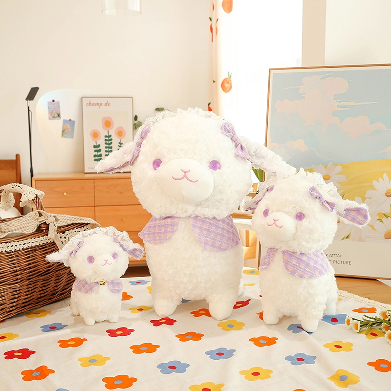 Thú Nhồi Bông Hình Chú Cừu Hoạt Hình Dễ Thương