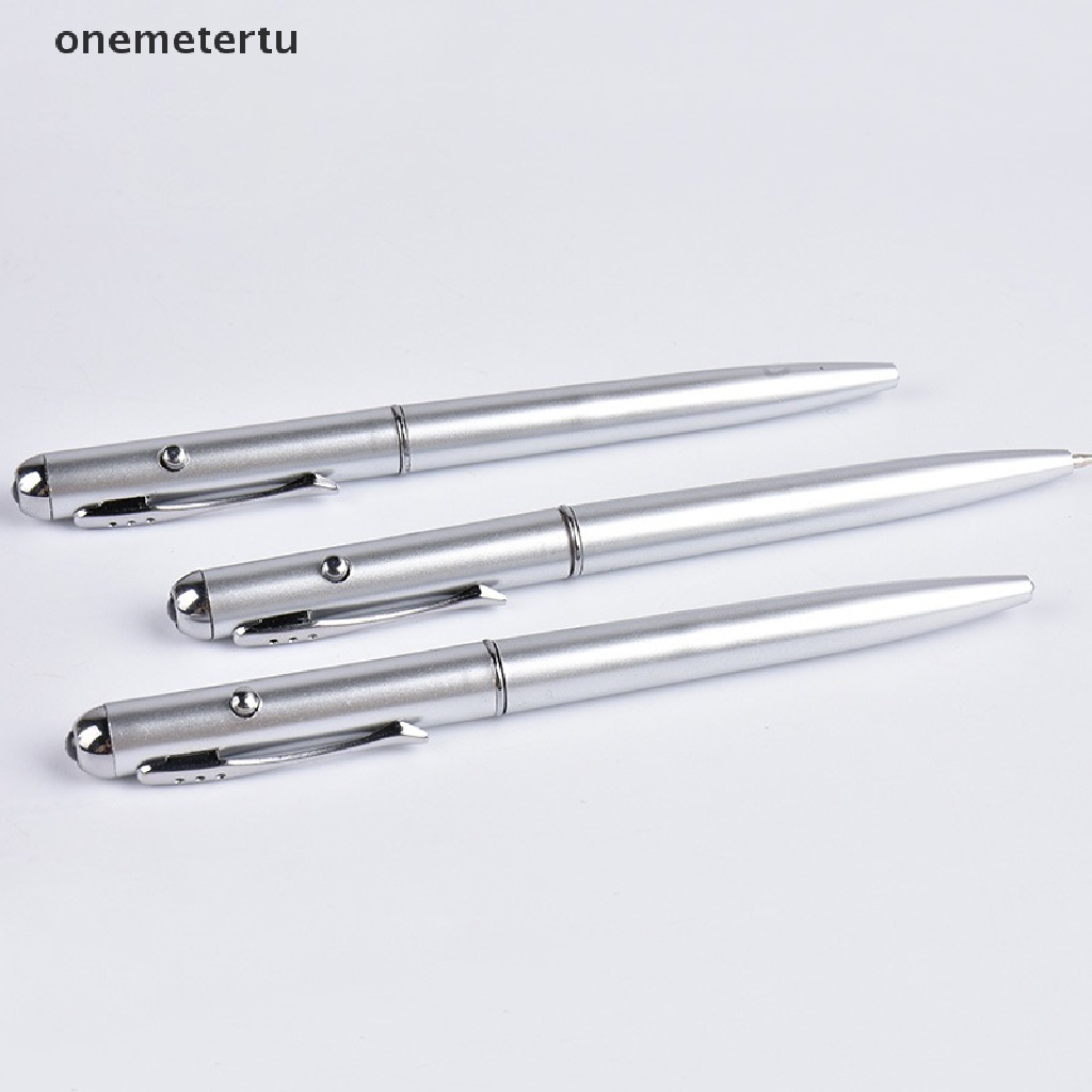 Onemetertu Bút Bi Có Đèn LED UV Tàng Hình Bí Mật Dùng Trong Trường Học / Văn Phòng