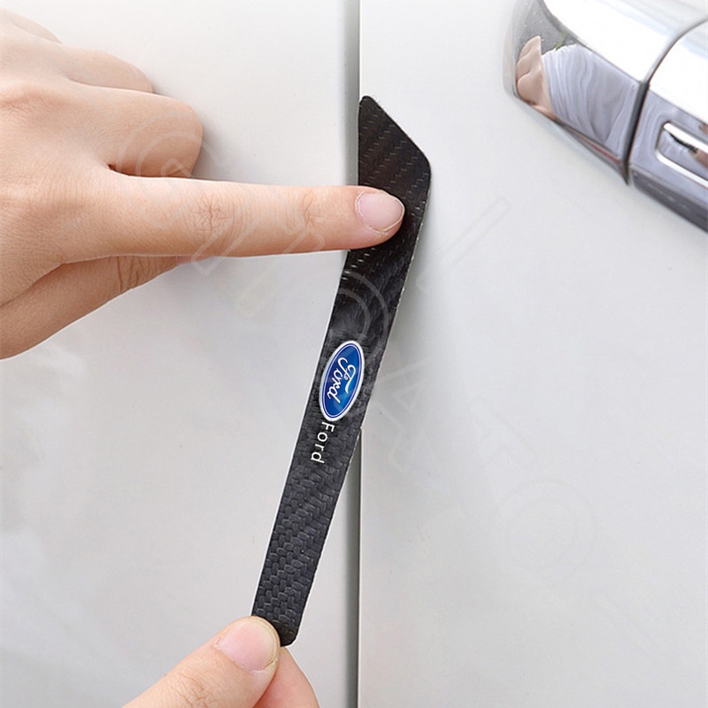 GTIOATO Bộ Bảo Vệ Tay Nắm Cửa ô Tô Sợi Carbon Bộ Bảo Vệ Bát Cửa Gương Hậu Xe HơI MiếNg DáN ChốNg XưỚC Phụ KiệN Ô Tô Cho Ford Ranger Everest Ecosport Transit Explorer