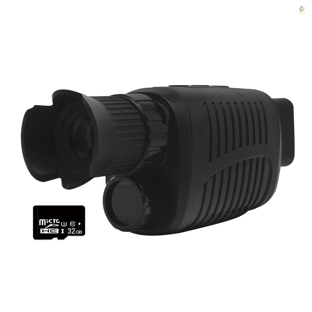 Ống Nhòm Hồng Ngoại Tầm Nhìn Ban Đêm 10 Ngôn Ngữ 5X Zoom 500~1000M Chuyên Dụng