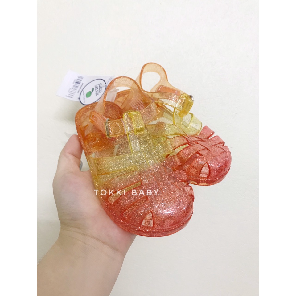 Sandal thơm màu vàng cam cho bé SOK002