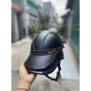 nón kết nữ vespa có lổ để tóc