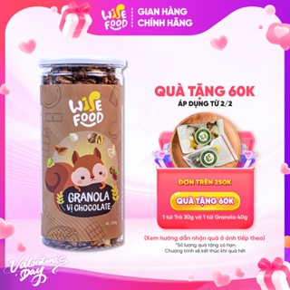 Granola Vị Chocolate 500g WISE FOOD