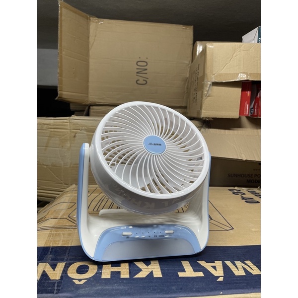 Quạt Tích Điện + Đèn Led KN - 2816 PIN KHỦNG 3000 MAH- 3 Chế Độ Gió Có Bảo Hành