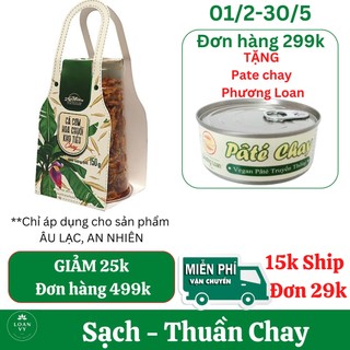 150g Cá Cơm Hoa Chuối Chay An Nhiên Thuần Chay - Thực Phẩm Chay Loan Vy + TẶNG Pate Chay Phương Loan Đơn 299k
