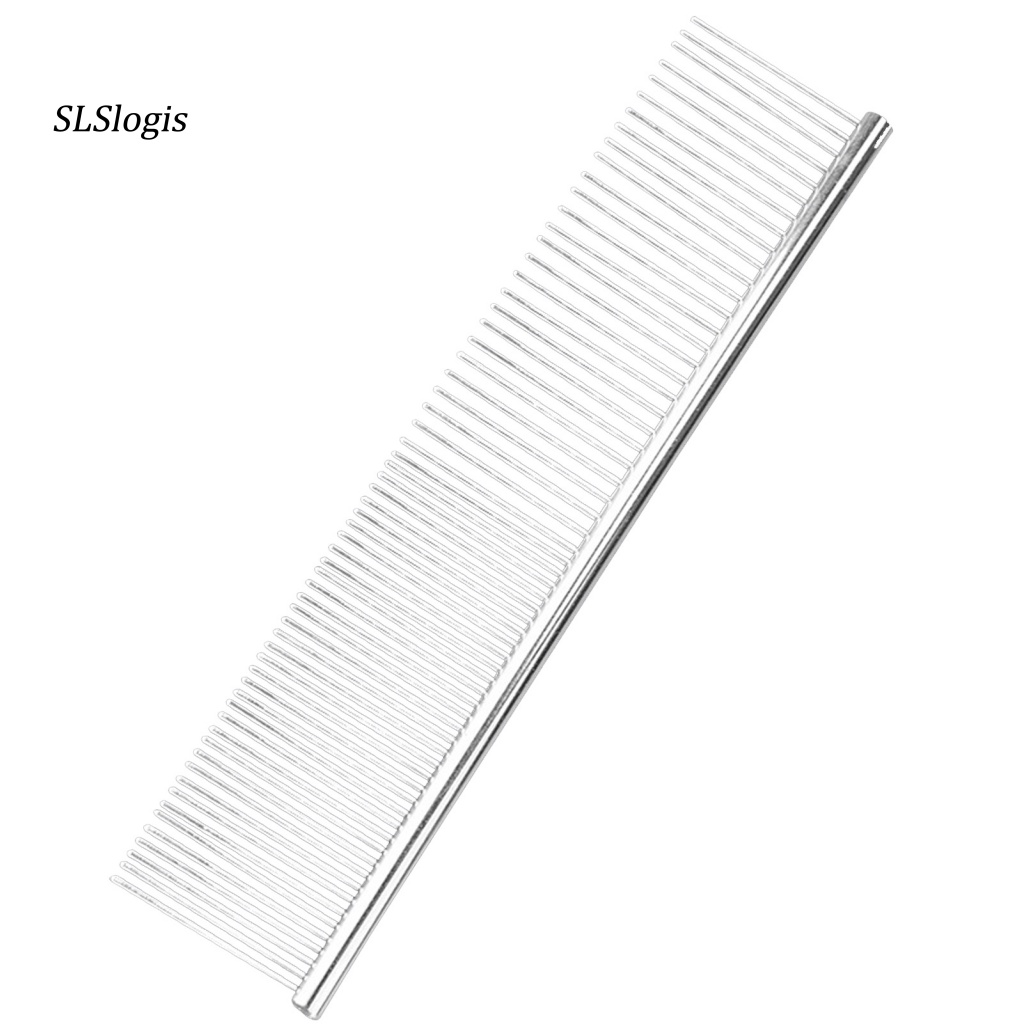 Lược Chải Lông Thú Cưng Bằng Thép Không Gỉ 19cm