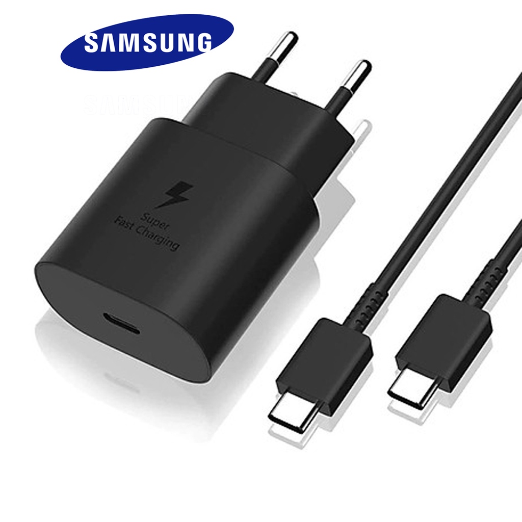 Mã BMLTA50 giảm đến 50K Sạc Samsung 25w sạc nhanh PD kèm dây sạc Samsung