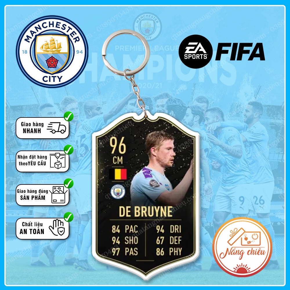 Móc khóa Bóng đá - In theo yêu cầu