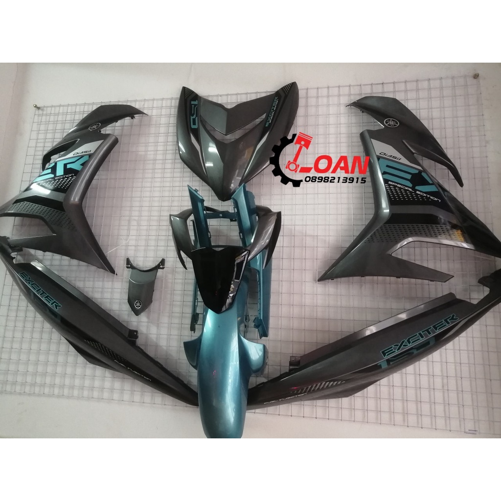 DÀN ÁO, VỎ NHỰA EXCITER 150 ĐỜI 2021 LUÔN TEM ZIN CHÍNH HÃNG YAMAHA _ SHOP PHỤ TÙNG HONDA