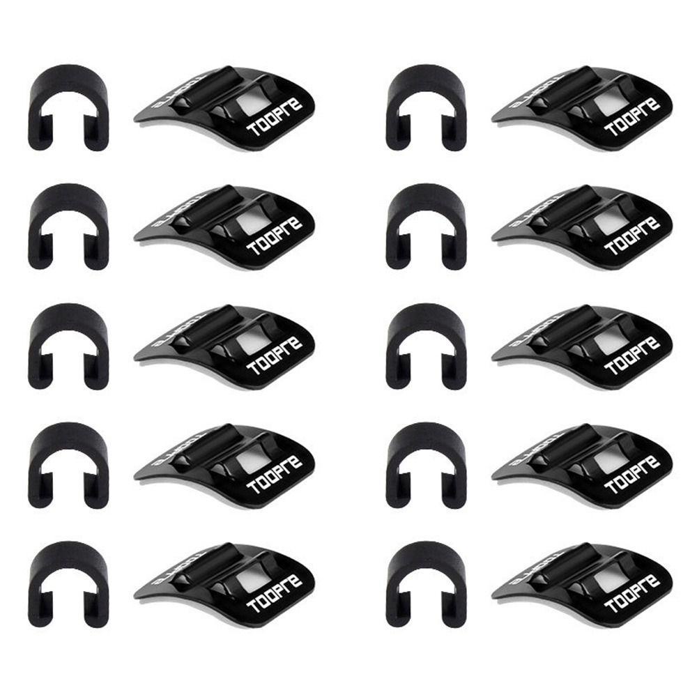 MUVAKO Set 5 / 10 Kẹp Cố Định Dây Phanh Màu Đen Chuyên Dụng