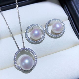 Bông tai mạ vàng 18k đính ngọc trai s925