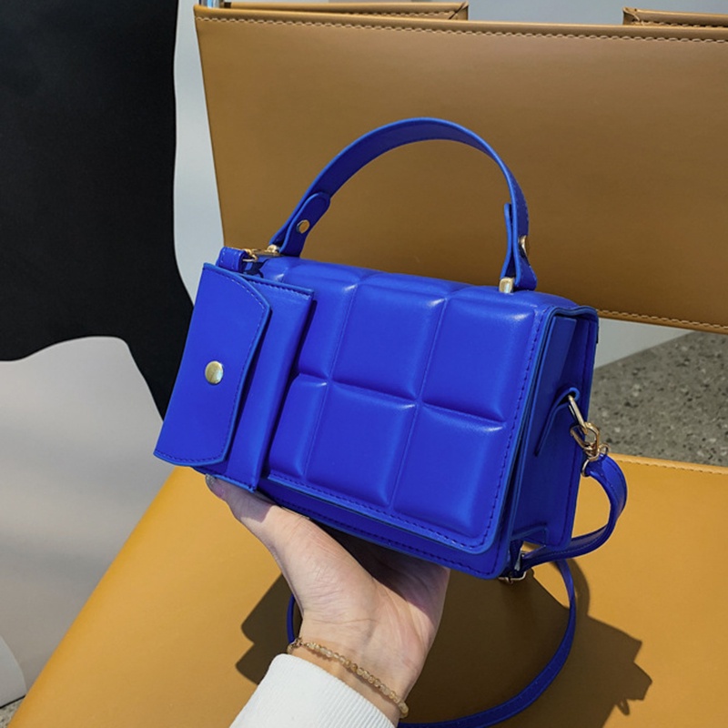 Ielgy niche Túi Đeo Chéo Dạng Nhấn Màu Xanh Lá Chất Lượng Cao Thiết Kế Ấn Tượng Cho Nữ