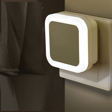 Đèn ngủ cảm ứng bóng led cảm biến ánh sáng tự động bật tắt hình dễ thương cắm điện trực tiếp, đèn decor phòng ngủ mini