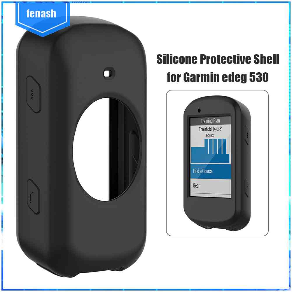 Vỏ Silicon Bảo Vệ Thiết Bị Định Vị GPS Garmin Edge 530 Chống Trượt Chống Trầy Xước Cho Xe Đạp