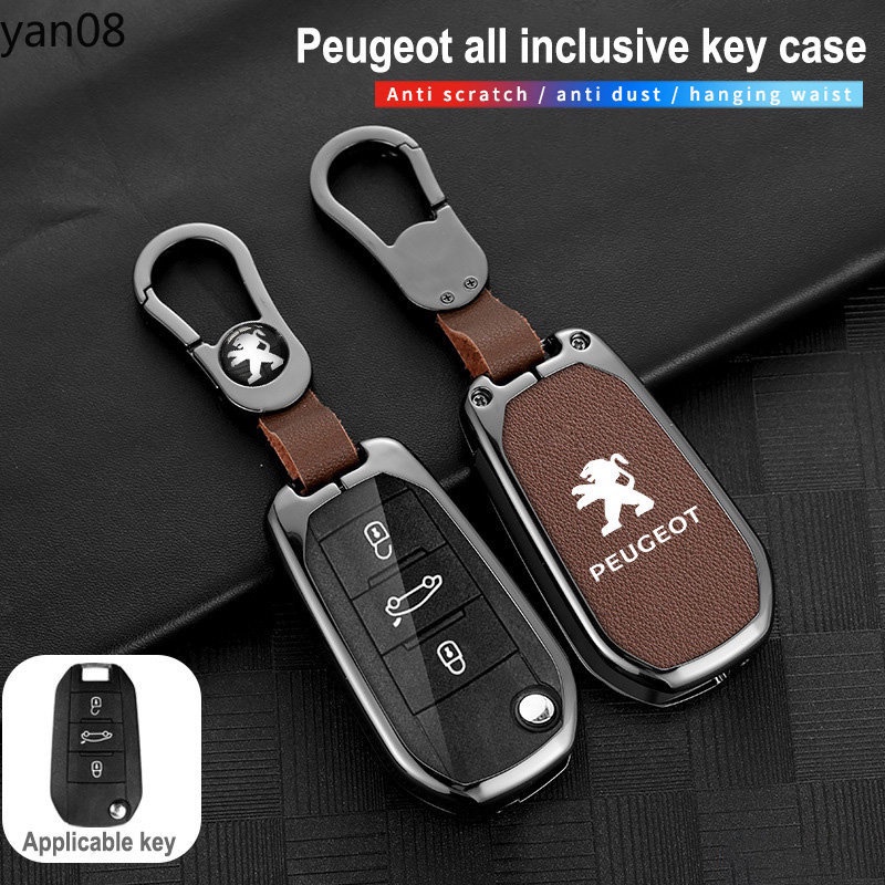 Ốp Bảo Vệ Chìa Khóa Xe Hơi Peugeot 208 3008 307 308 508 408 2008 4008 5008 For Citroen C3 C4 C5 C6 C8 CACTUS C3-XR DS3 DS4 DS5