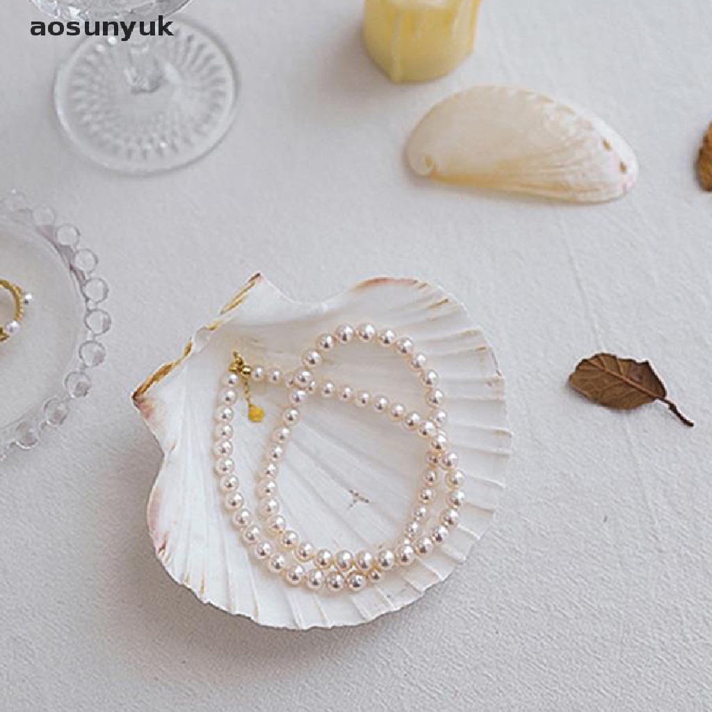 Aosunyuk Khay Đựng Trang Sức Hình Vỏ Sò Sang Trọng