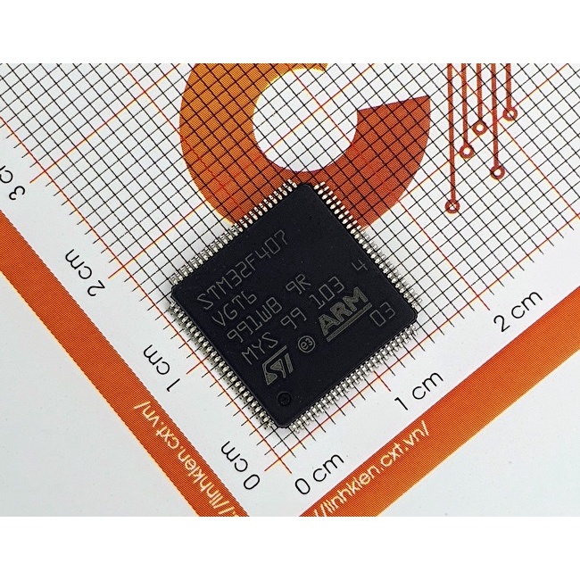 STM32F407VGT6 IC MCU 32bit 1MB Flash 100LQFP