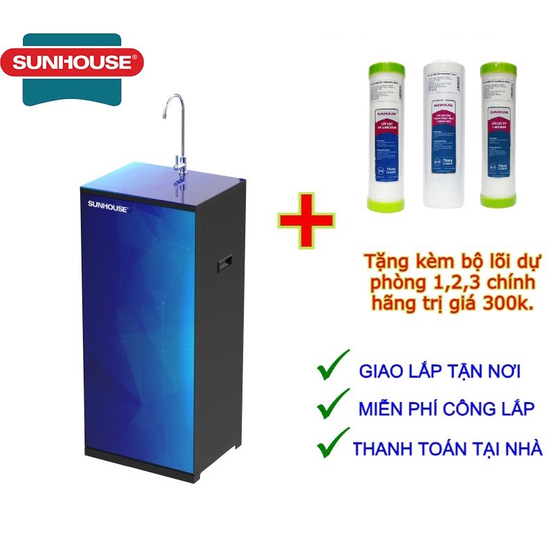 Máy lọc nước R.O 9 lõi SUNHOUSE SHA8859K