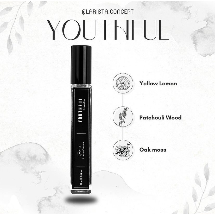 Nước hoa chiết 10ml_Youthful_Chàng năng động_Larista concept