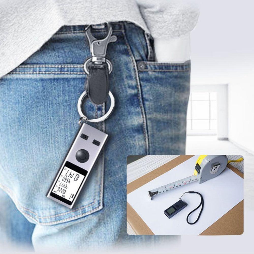 AARON1 Thiết Bị Đo Khoảng Cách Bằng Laser Phạm Vi 40M Cổng Sạc Usb Cầm Tay