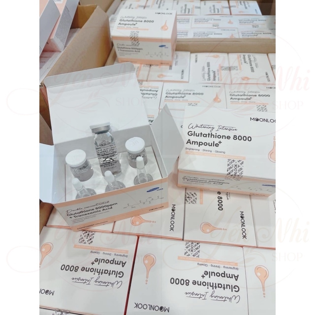 Tinh Chất Dưỡng Trắng Căng Bóng Giảm Nám Sạm Da MoonLook Hàn Quốc