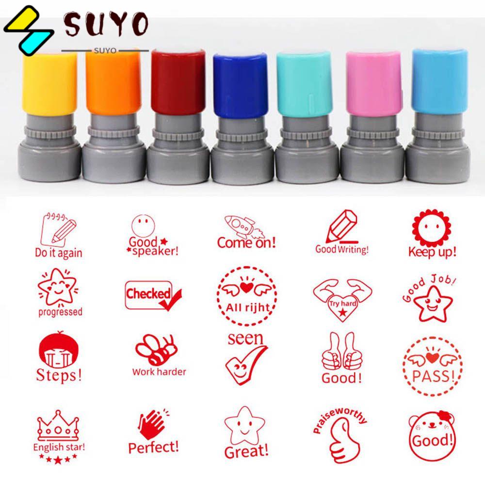 Con Dấu In Họa Tiết Hoạt Hình Tự Mực Độc Đáo Trang Trí Sổ Tay / Đồ Chơi Cho Học Sinh