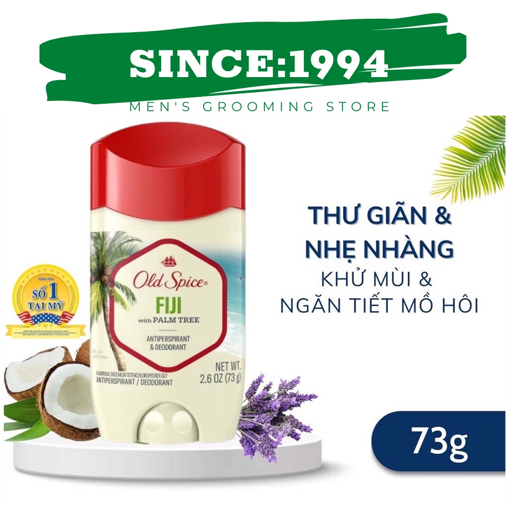 Lăn Khử Mùi Old Spice Fiji 73g - Chính hãng USA