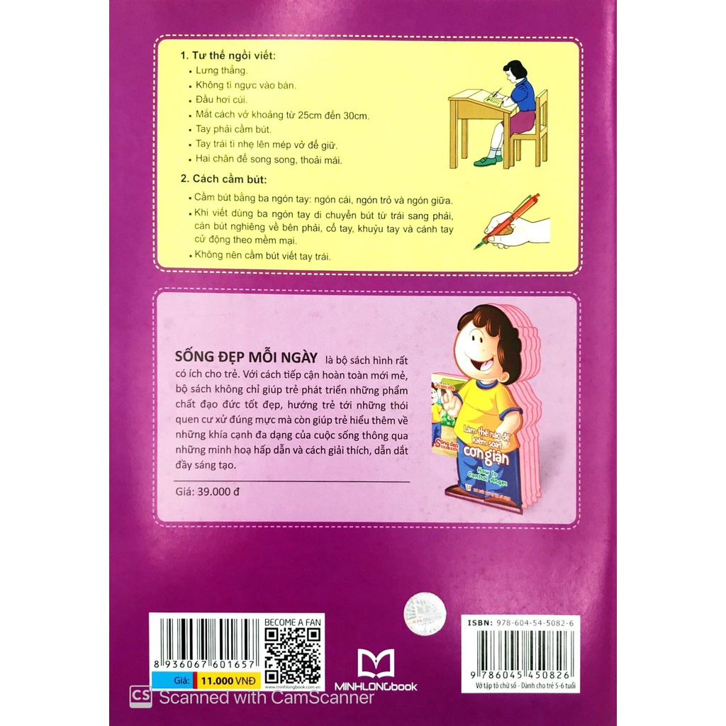 Sách_Mai Em Vào Lớp 1 - Vở Tập Tô Chữ Số