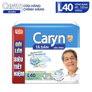 Tã Dán Người Lớn Caryn size M40,L40
