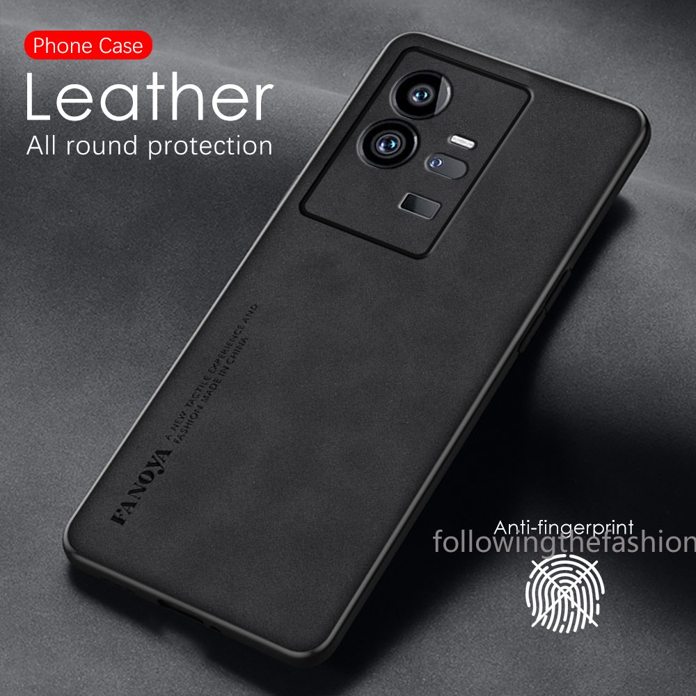 Ốp Điện Thoại Da Mềm Chống Sốc Bảo Vệ Camera Kiểu Dáng Thời Trang Cho VIVO iQOO 11 Pro 5G 10