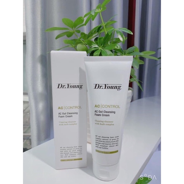 SỮA RỬA MẶT LÀM SẠCH SÂU, NGĂN NGỪA MỤN DR.YOUNG AC|CONTROL AC OUT CLEANSING FOAM CREAM