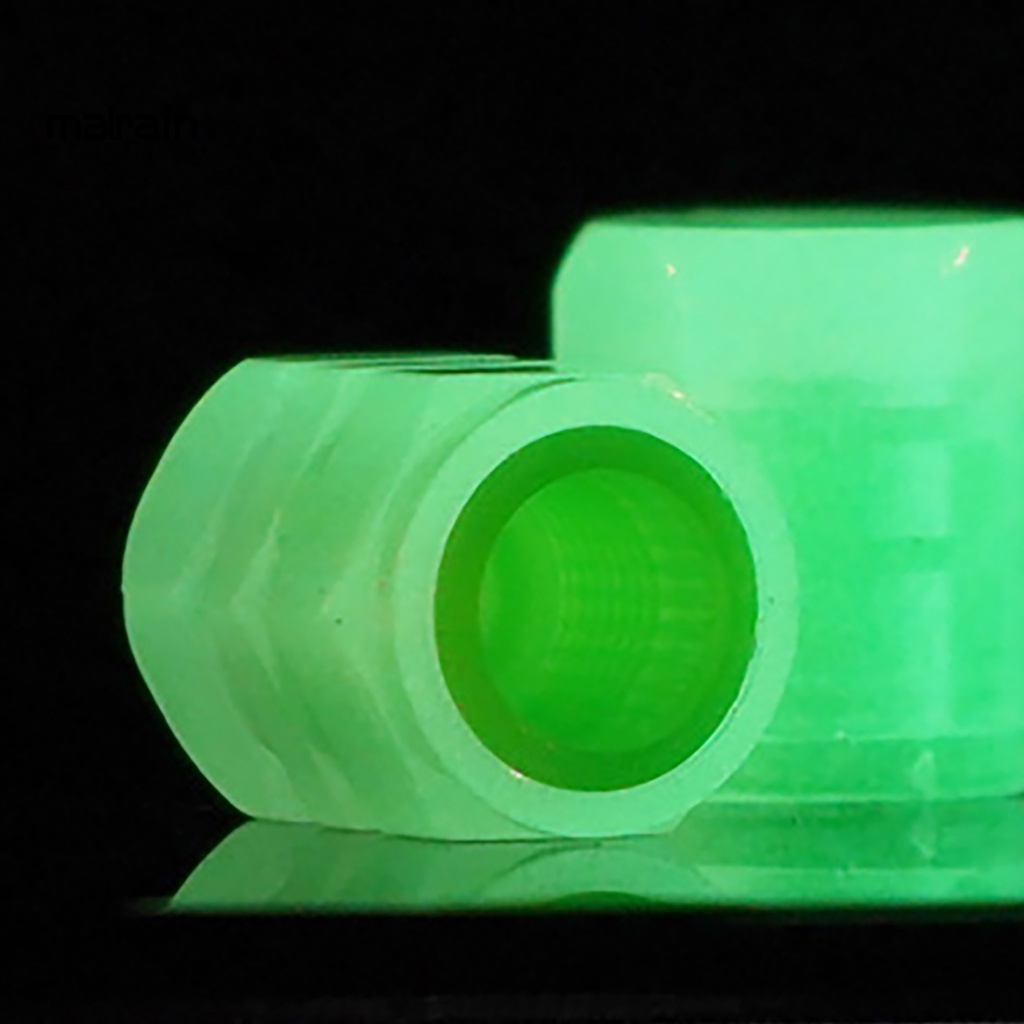 Nắp Van Bánh Xe Scooter Trọng Lượng Nhẹ Phát Sáng Trong Bóng Tối