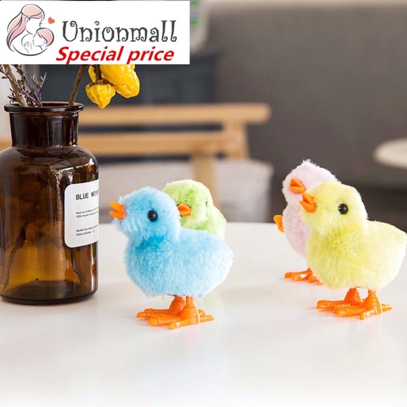 gà nhảy dây cót - đồ chơi cho bé
