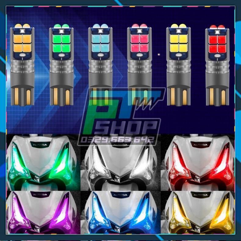 ĐÈN LED T10 CHÍNH HÃNG FENDER LOẠI XỊN SIÊU SÁNG GẮN CHO CÁC LOẠI XE HONDA FUTURE, WAVE, RSX, WINNER, EX NHỎ