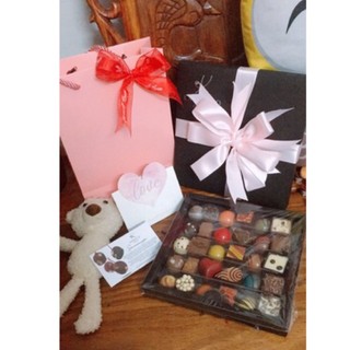 Socola tươi Karmello cho Valentine ngọt ngào xuất xứ balan 30 viên có nơ thiệp