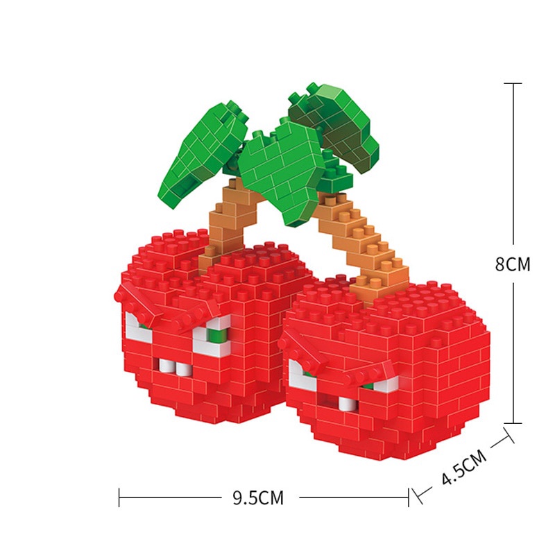 Mô hình lắp ráp lego họa tiết Plants Vs. Zombies