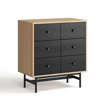 CHOBI, Tủ lưu trữ, tủ trưng bày DRA_308, 70x40x78cm, tủ gỗ Scandi Home