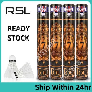 Rsl bộ 12 quả cầu lông vịt tốc độ 7 / 77 chất lượng cao