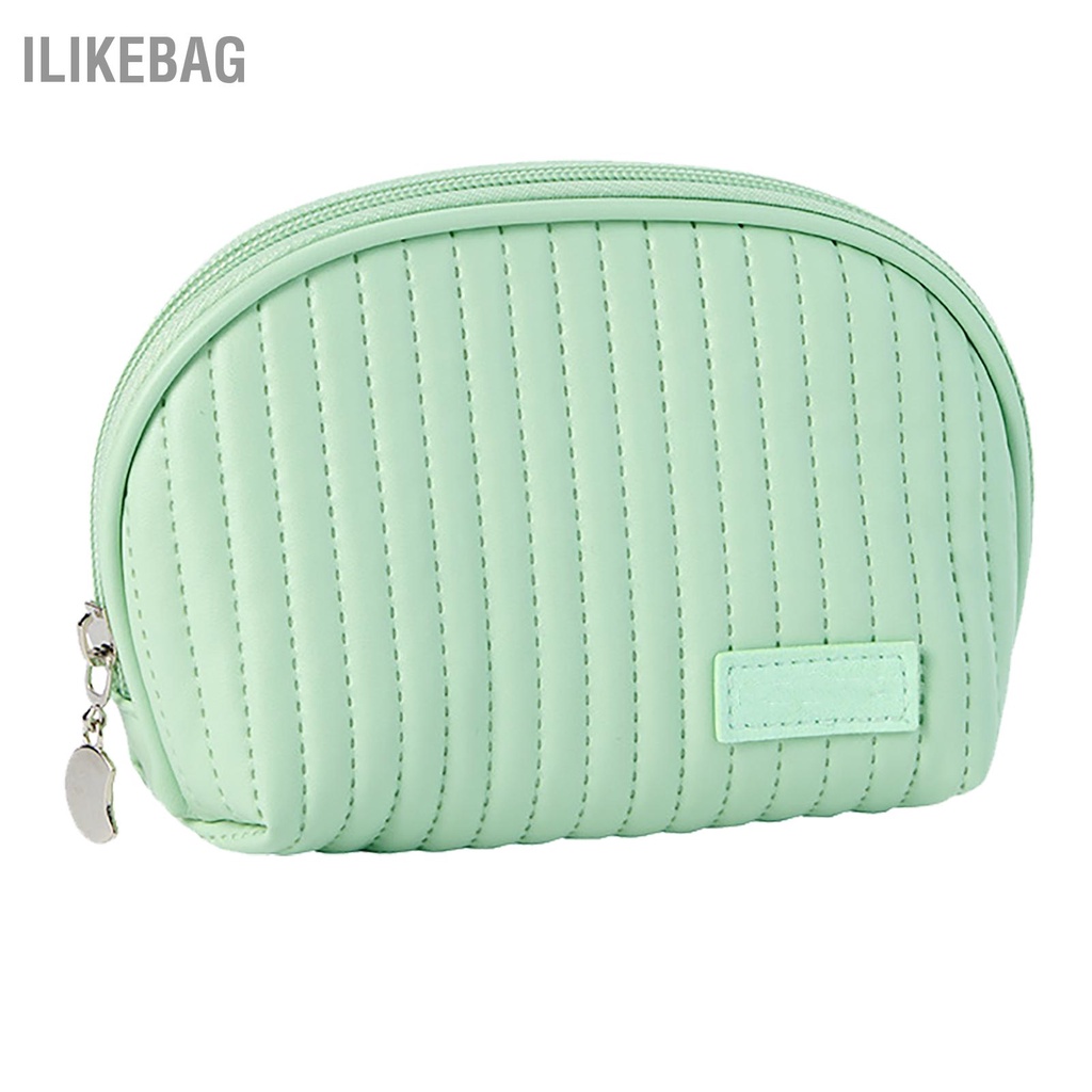 Túi Da PU Đựng Đồ Trang Điểm / Son Môi Sức Chứa Lớn Tiện Dụng Khi Đi Du Lịch