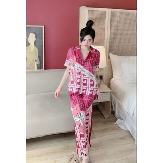 Bộ tay ngắn quần dài thiết kế in 5D freesize dưới 60kg