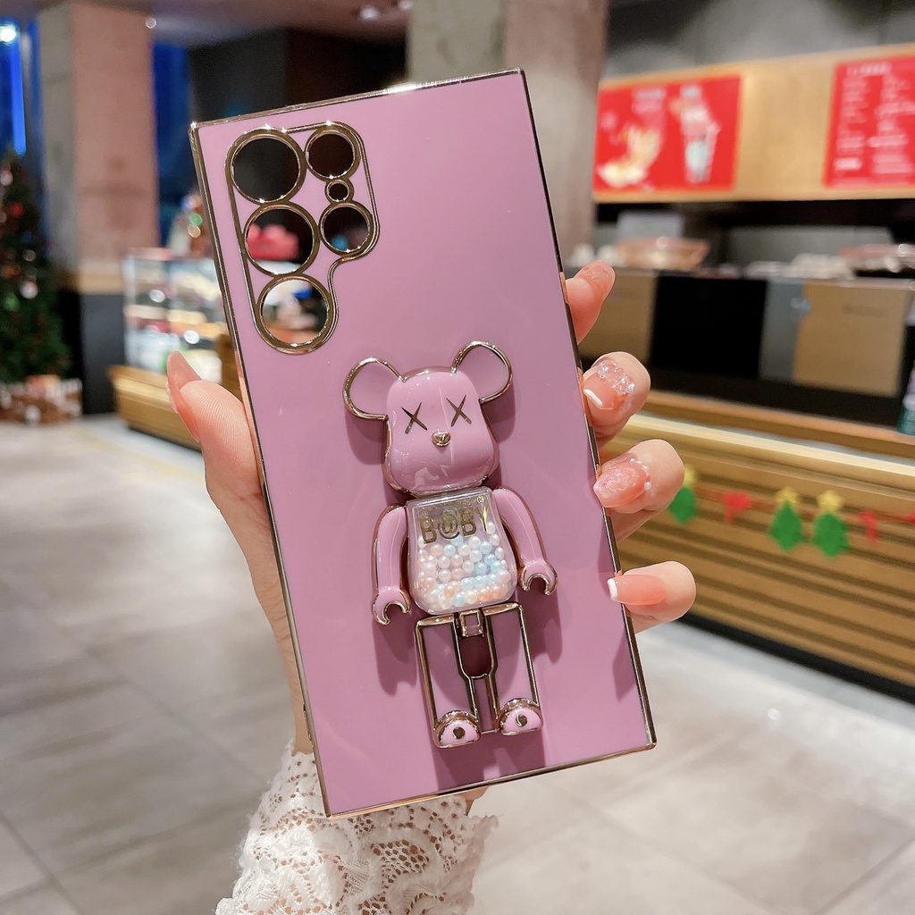 Ốp TPU Bearbrick Kẹo Samsung S23 Ultra / S23 PLus/ S22 Ultra / S22 Plus / S21 Ultra /S21+/ Note 20 Ultra /Note 20/ S20FE