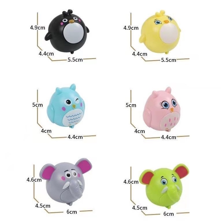 Đồ Chơi Mô Hình Động Vật Mini SJHY0204 ruiyan Màu Sắc Vui Nhộn