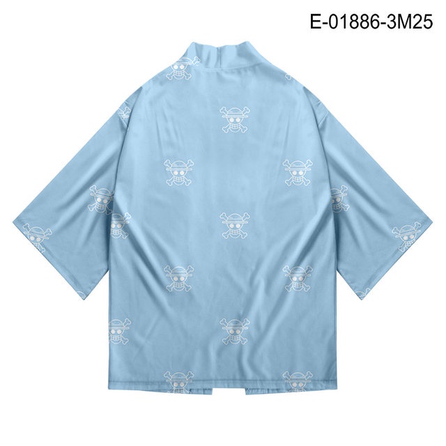 Áo Choàng Kimono In Hình One Piece 3D Thời Trang Dành Cho Nam Nữ