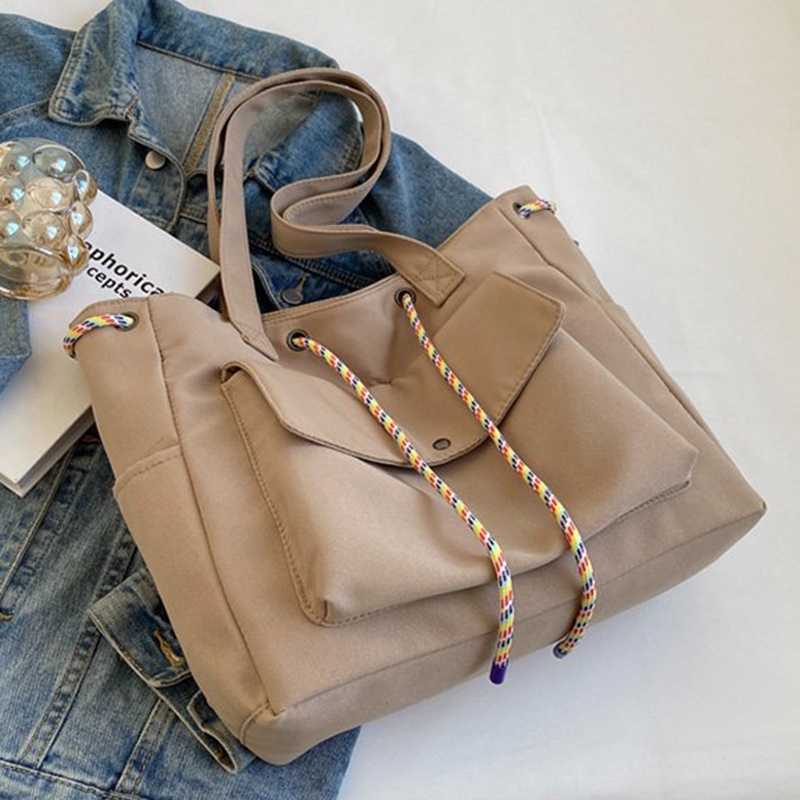 Túi Xách Đeo Vai Dây Rút Thời Trang Dành Cho Nữ