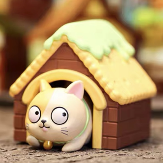 ★Đồ Chơi HGTOYS Hg HGTOYS★   Đồ Chơi Hộp Quà Tặng Thời Trang POPMART Fish House Series