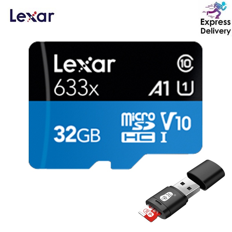 Thẻ Nhớ micro SDHC Lexar 32GB 64GB 128GB 256GB Tốc Độ Cao