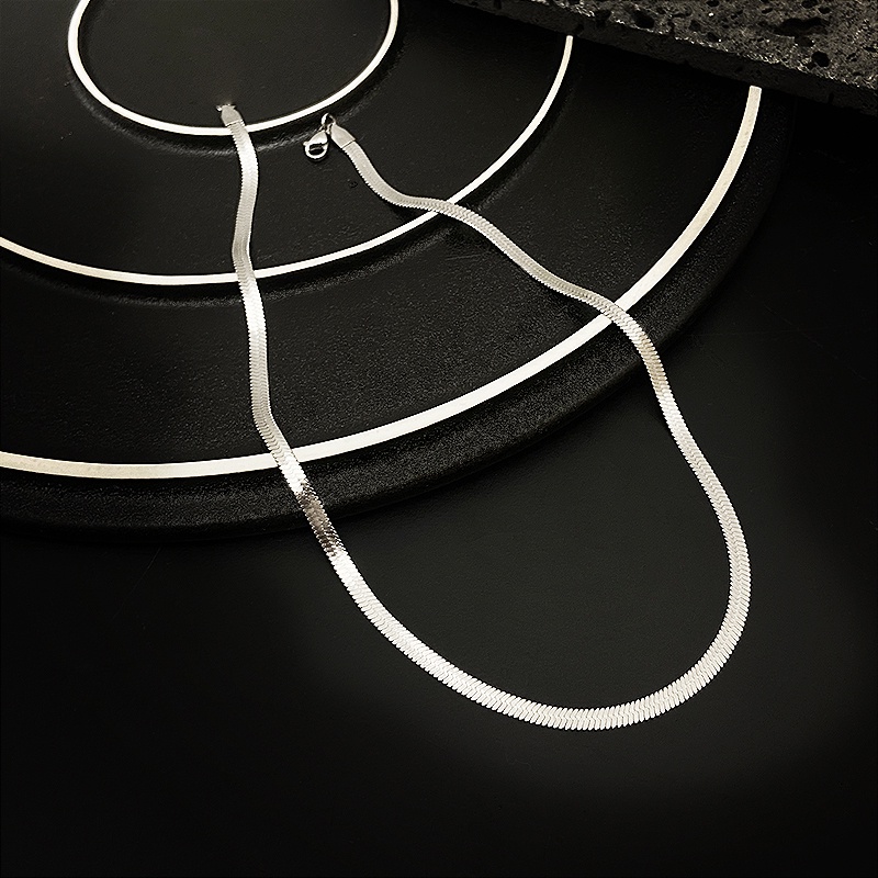 Vòng cổ Xương Rắn Phong Cách Hip hop Thời Trang Cho Nam