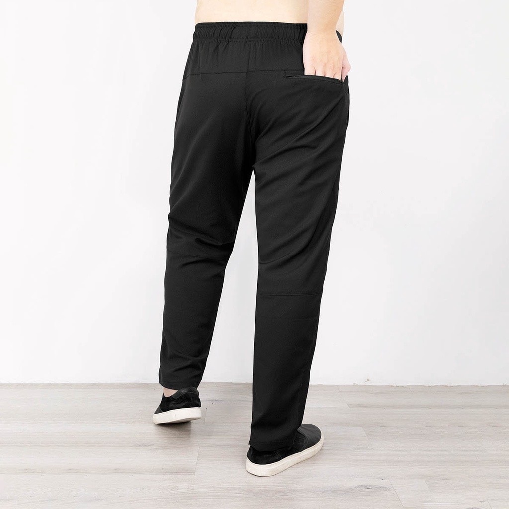 Quần Dài Nam Big Size Ống Suông 72 đến 100kg Cho Người Mập Vải Gió Thun Hàng Đẹp Co Dãn Tốt - D179