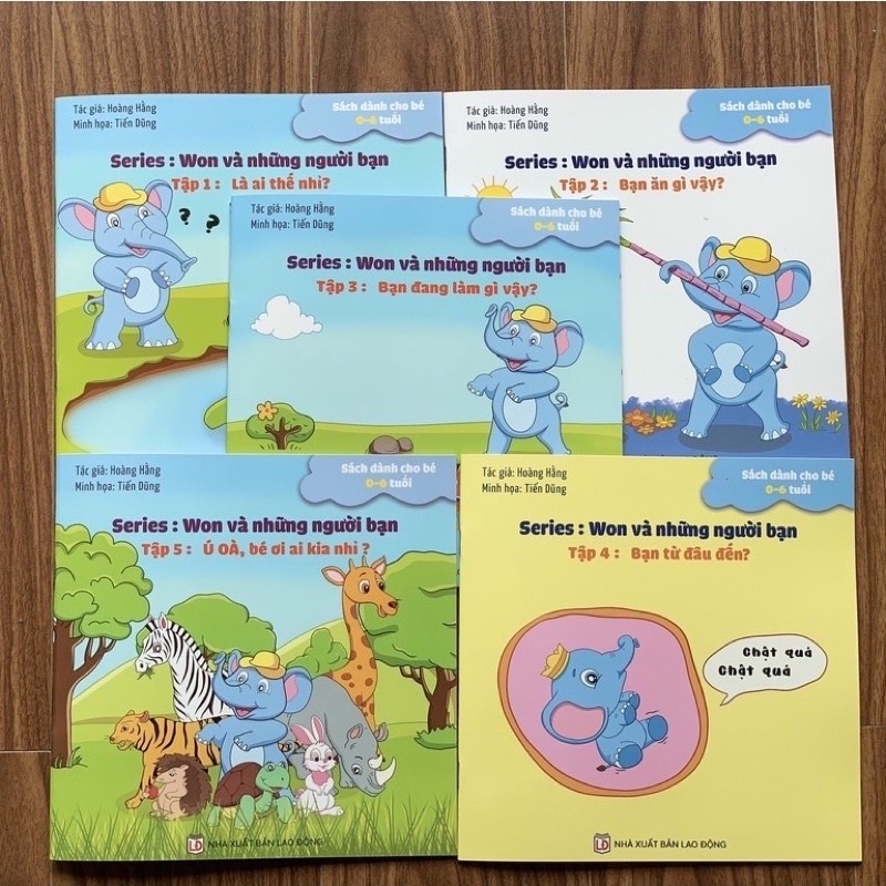 Sách- Bộ 5 cuốn Won và những người bạn