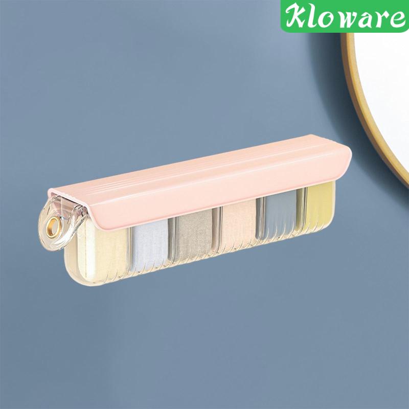 Hộp Đựng Đồ Lót 6 Ngăn Có Nắp Đậy Tiện Lợi